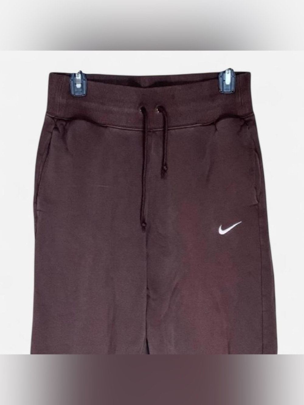 Nike Sportswear Phoenix Fleece Brown Wide Leg Sweatpants Women’s M